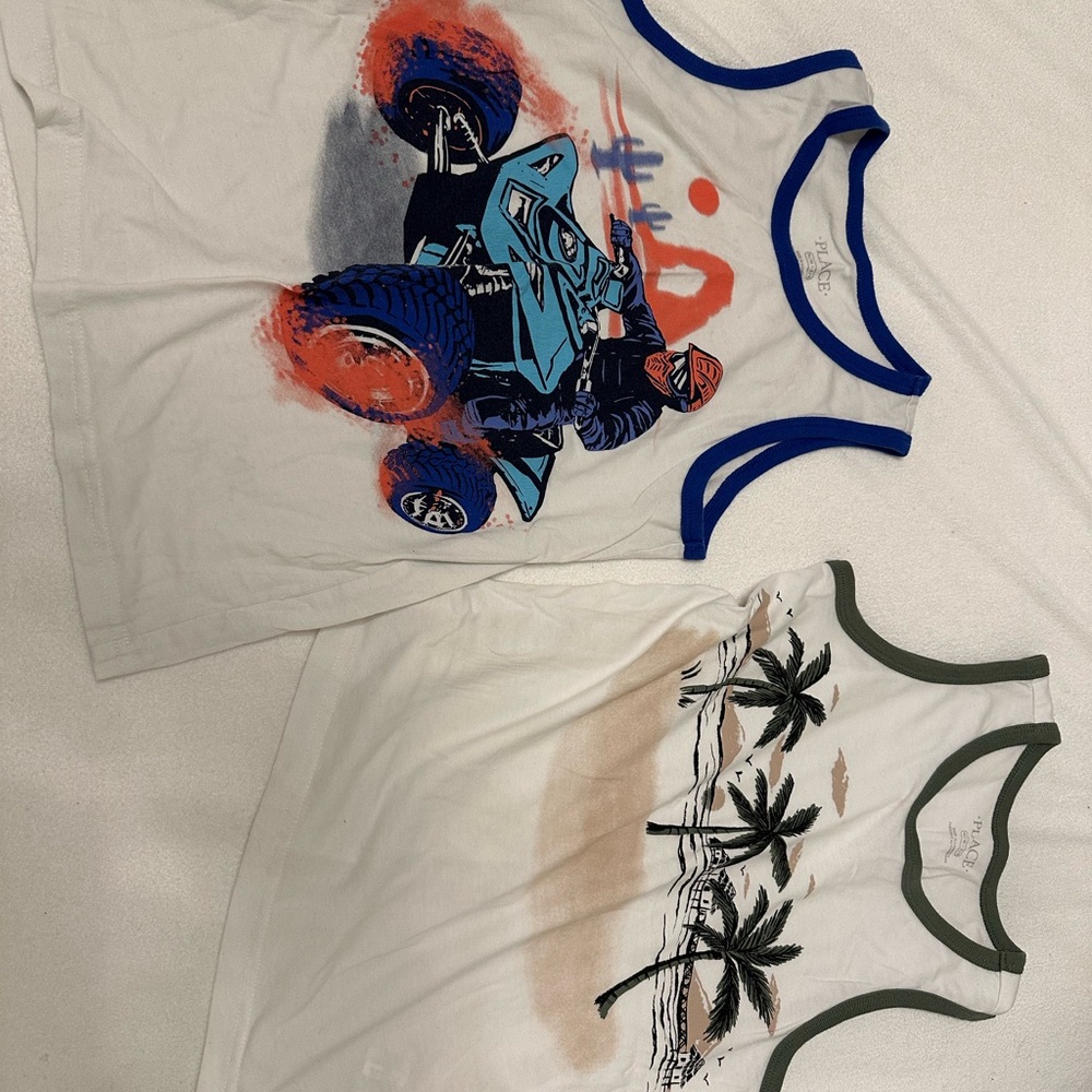 Children’s place Graphic Tank Tops Set bundle